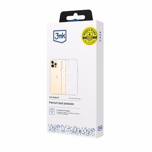 3mk caurspīdīgs magnētiskais viedtālruņa apvalks Apple iPhone 12 Pro Max