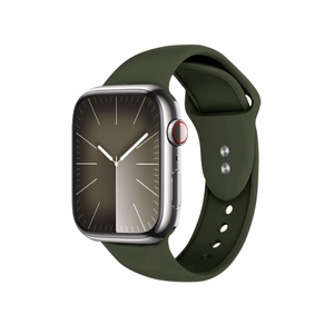 Crong Liquid  siksniņa Apple Watch 38 / 40 / 41 / 42 mm, zaļš