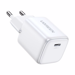 Lādētājs Ugreen CD318 20W GaN USB-C balts