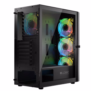 Logic ARAMIS ARGB MINIDI USB 3.0 datora korpuss, melns