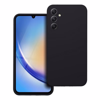 Silikona viedtālruņa apvalks 2mm SAMSUNG A34 5G melns