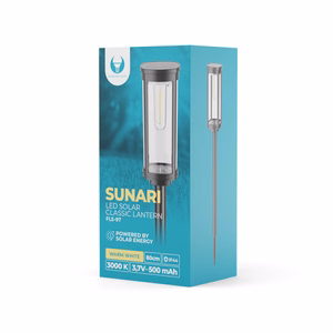 Forever Light Solar LED Lampa SUNARI FLS-97 CLASSIC Post 3000K 500mAh li-ion