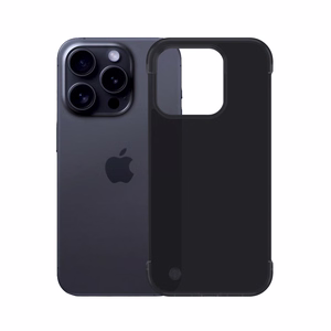 3mk Just20g Matēts viedtālruņa apvalks Apple iPhone 16 Pro Max - matēts melns