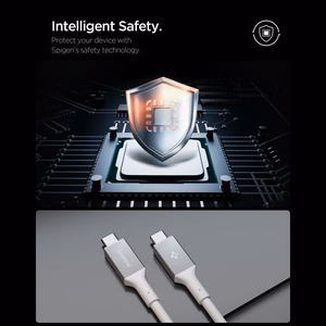 Spigen EB24012CC USB-C Cable 240W 120cm - White