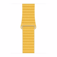 Apple Lemon ādas siksniņa 44mm / 45mm / 46mm / 49mm korpusiem - M izmērs, oriģinālā plomba, MXAD2ZM/A