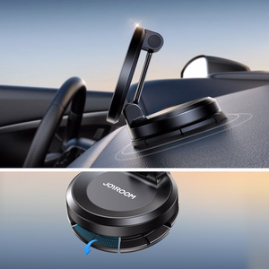 Joyroom JR-ZS505 Magnētiskais magnētiskais stiprinājums, kas saderīgs ar MagSafe - melns