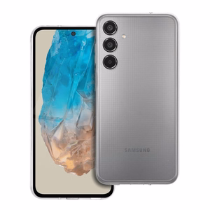 Caurspīdīgs 2 mm viedtālruņa apvalks SAMSUNG M35 5G (ar kameras aizsardzību)