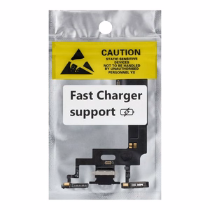 Uzlādes fleksis USB IPHONE XR melns (lietots)