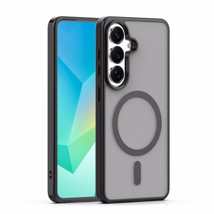 Mag Matt maciņš Samsung Galaxy A16 4G / A16 5G / A17 4G / A17 5G melns liels caurums