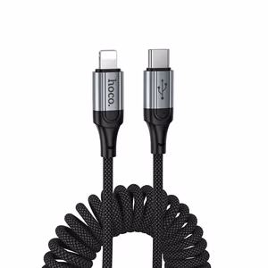 Cable USB C to Lightning Hoco PD 2.4A 1.5m X121 black