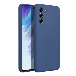 Viedtālruņa silikona apvalks SAMSUNG S21 FE - zils