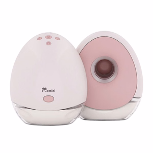 Momini TwinHarmony dubultais bezvadu elektriskais krūts piena sūknis HandsFree