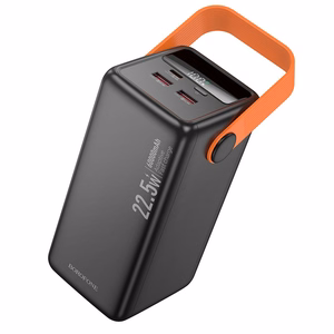 Ārējā baterija Power Bank Borofone BJ66B 22.5W+PD20W 60000mAh melns