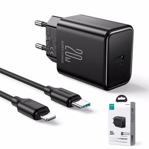 USB C 20W PD Joyroom JR-TCF06 lādētājs - melns