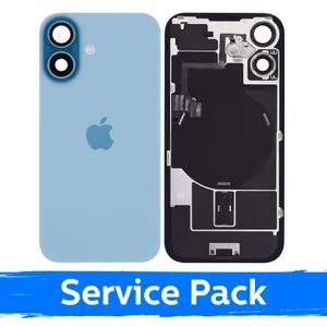 Aizmugurējais vāciņš saderīgs ar Apple iPhone 16 / Teal / (Service Pack)