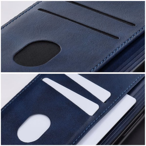 Atlokāmais maciņš Xiaomi 17 ULTRA Cubic Book, zils