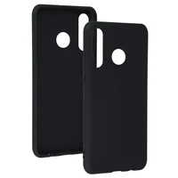 Matēts aizmugurējais viedtālruņa apvalks HUAWEI P30 LITE melns