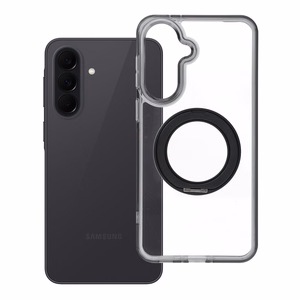 Case for Samsung A37 Frame Circle Stand compatible with MagSafe black