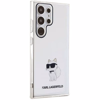 Karl Lagerfeld IML Choupette viedtālruņa apvalks Samsung Galaxy S24 Ultra - caurspīdīgs