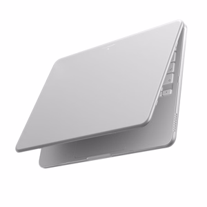 AmazingThing Titan cietais apvalks MacBook Neo 13" - caurspīdīgs