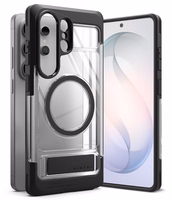 Ringke UX Magnetic MagSafe Maciņš for Samsung Galaxy S26 Ultra - Clear melns