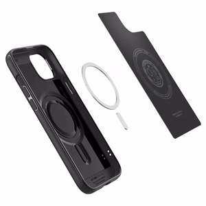 Spigen Mag Armor MagSafe viedtālruņa apvalks iPhone 15 - matēti melns