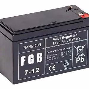 EMU akumulators 12V 7Ah VRLA FGB7-12