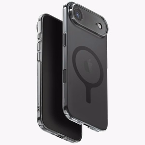 Uniq Airsuit uzlādes viedtālruņa apvalks iPhone 17 Air Magclick - melns