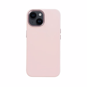 Crong Color Cover LUX Magnetic vāciņš ierīcei iPhone 15 Plus, saderīgs ar MagSafe, rozā