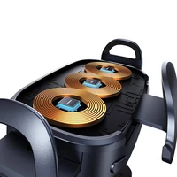 Auto turētājs ar indukcijas lādētāju Baseus LightChaser (melns)