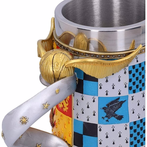 Harry Potter Golden Snitch kauss ar izņemamu nerūsējošā tērauda krūzi dāvanu kastē, 600 ml