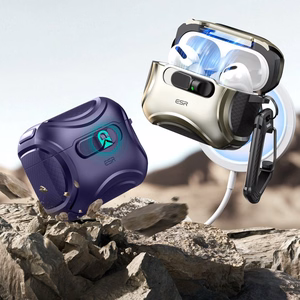 ESR Cyber FlickLock MagSafe Чехол для AirPods Pro 3 - фиолетовый