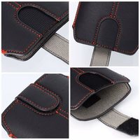 Pocket universālais īpaši plāns apvalks M4 – paredzēts iPhone 13/13 PRO / 14 / 14 Pro / 15 / 15 Pro / Samsung S23 / S24, melns