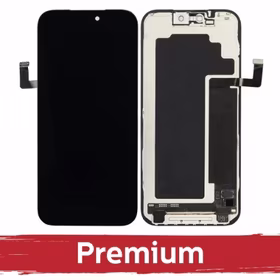 LCD ekrāns saderīgs ar iPhone 17 Pro Max melns (Hard OLED / Premium) /*Removable IC*/