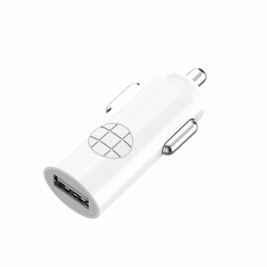 Budi BD062L automašīnas lādētājs ar 1 USB-A pieslēgvietu, ar LED indikatoru, ar Lightning kabeli