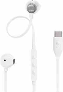 Vadu austiņas USB C JBL 305C baltas