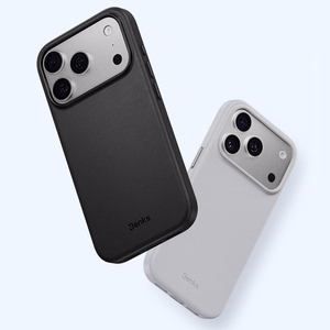 Силиконовый чехол Benks Magnetic Vita Pro (A069) для iPhone 17 Pro оранжевый (кнопка управления камерой)