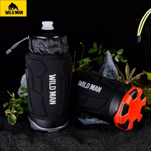 WILDMAN Velosipēda soma R1 ūdensizturīgs 1L bottle melns-sarkans