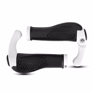 Rockbros BT1007W velosipēda stūres rokturu komplekts ar radziņiem, balts
