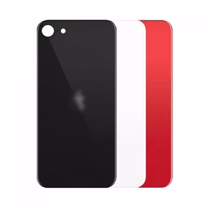 Aizmugurējais vāciņš Saderīgs ar iPhone SE2 Sarkans (Bigger camera hole version) / HQ