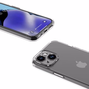Caurspīdīgs viedtālruņa apvalks Iphone 15 Plus caurspīdīgs