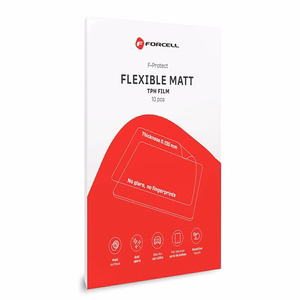 Plēve griešanas iekārtai Forcell F-Protect Flexible TABLET MATT planšetdatoriem līdz 16" 10 gab.