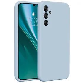 Etteri silikona viedtālruņa apvalks Samsung Galaxy A34 5G gaiši zils