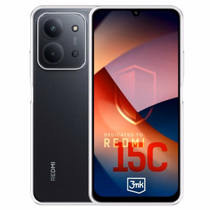 3mk caurspīdīgs korpuss Xiaomi Redmi 15C - caurspīdīgs