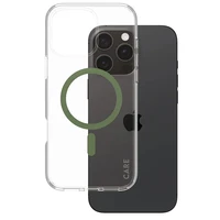 CARE by PanzerGlass Flagmanis viedtālruņa apvalks iPhone 16 Pro Max 6.9" zaļš/zaļš Magnētiskais 1372