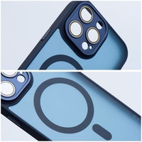 VARIETE MAG COVER Viedtālruņa apvalks saderīgs ar Magnētisko IPHONE 16 PRO tumši zils