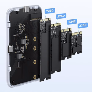 Ugreen M.2 NVMe SSD magnētiskais korpuss - balts