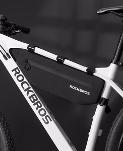 Rockbros AS-043 Velcro velosipēda soma, 3l - melna