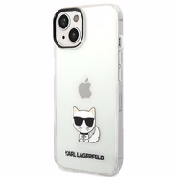 Viedtālruņa apvalks Karl Lagerfeld KLHCP14MCTTR iPhone 14 Plus 6.7\" skaidrs / skaidrs Choupette Body