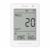 Sonoff AirGuard PM2.5 SAWF-07P WiFi LCD Air Quality Monitors